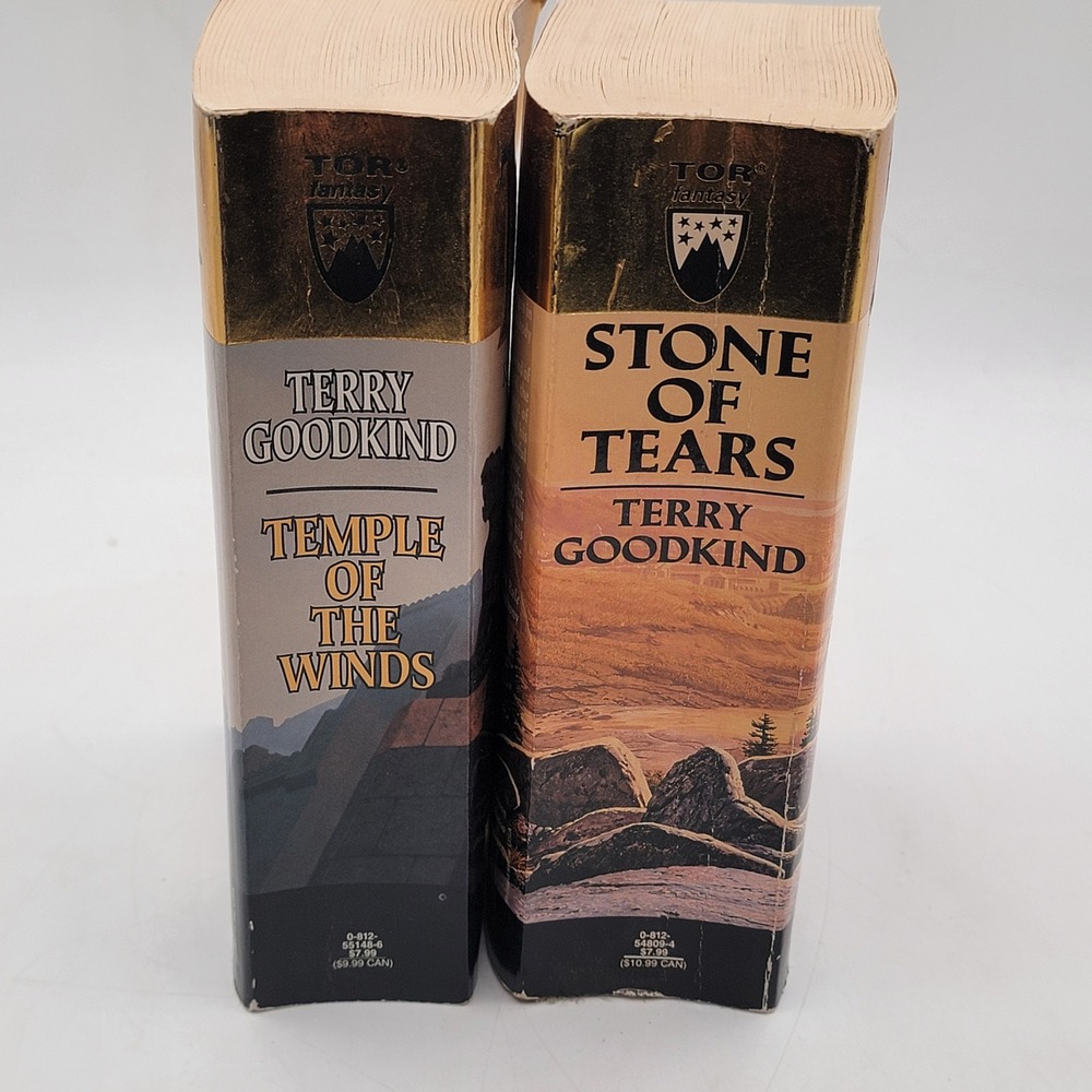 Terry Goodkind Stone of Tears Temple of the Winds Paperback 1st Mass Market Good
